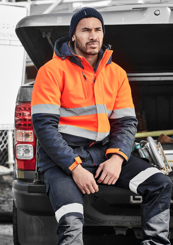 Syzmik Unisex Hi Vis Antarctic Softshell Jacket ZJ553
