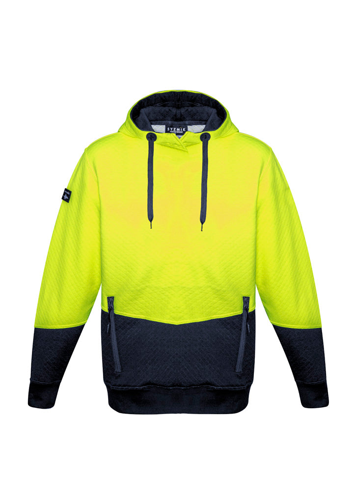 Syzmik Unisex Hi Vis Textured Jacquard Hoodie ZT477