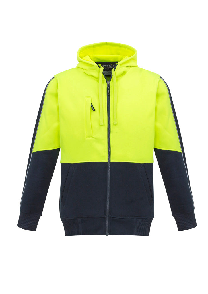 Syzmik Unisex Hi Vis Full Zip Hoodie ZT485
