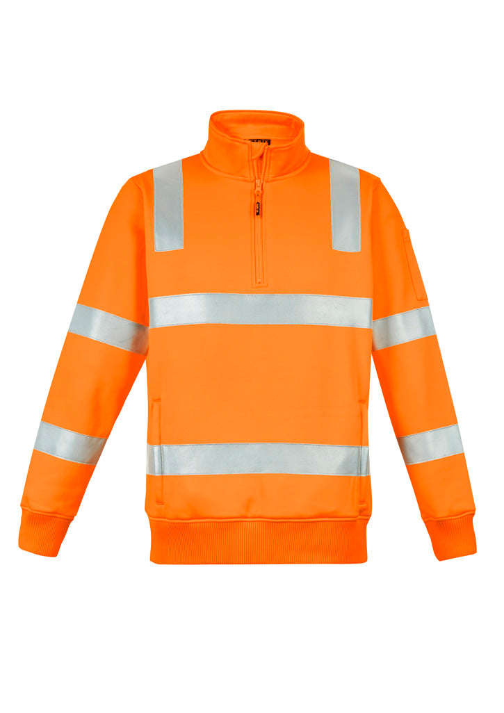 Syzmik Unisex Hi Vis VIC Rail 1/4 Zip Pullover ZT640