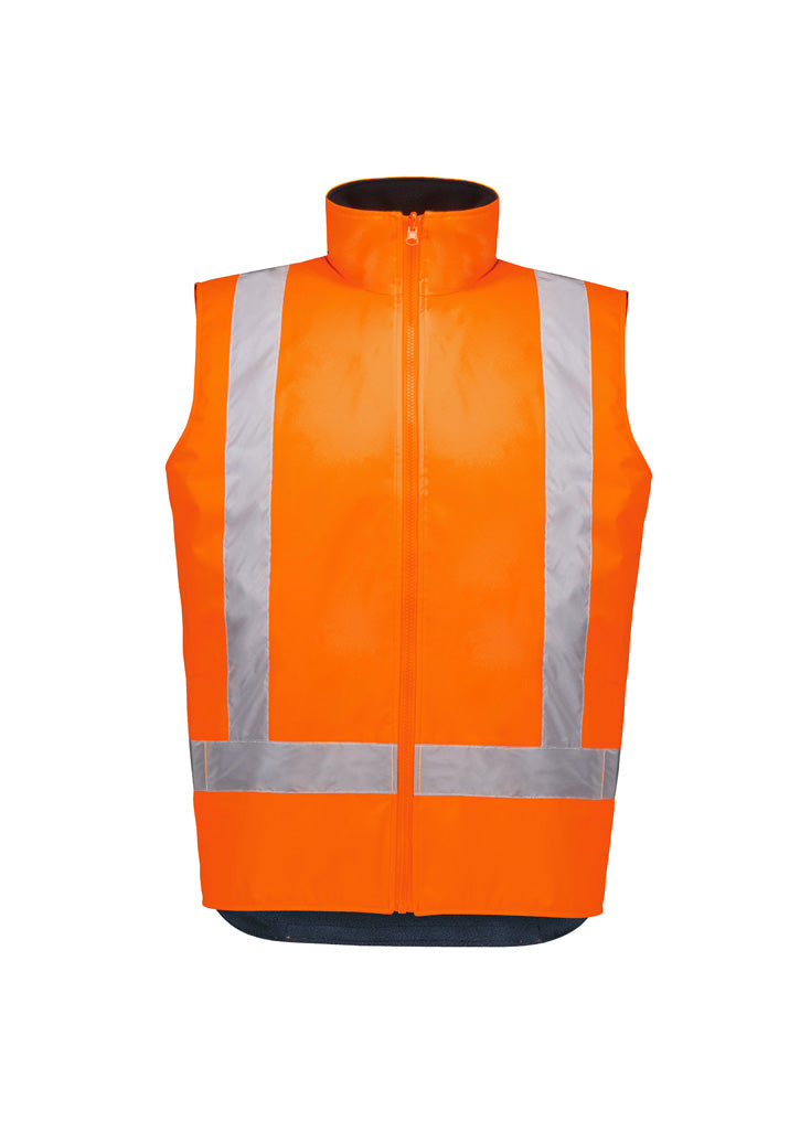 Syzmik Unisex Hi Vis Waterproof Reversible Vest ZV228
