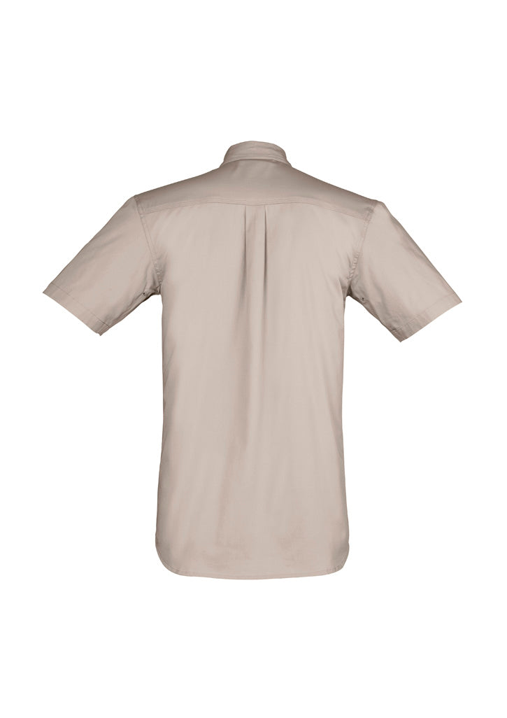 Syzmik Mens Lightweight Tradie Short Sleeve Shirt ZW120