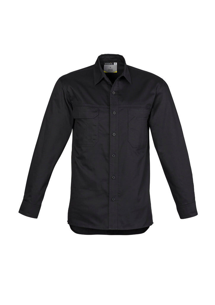 Syzmik Mens Lightweight Tradie Long Sleeve Shirt ZW121