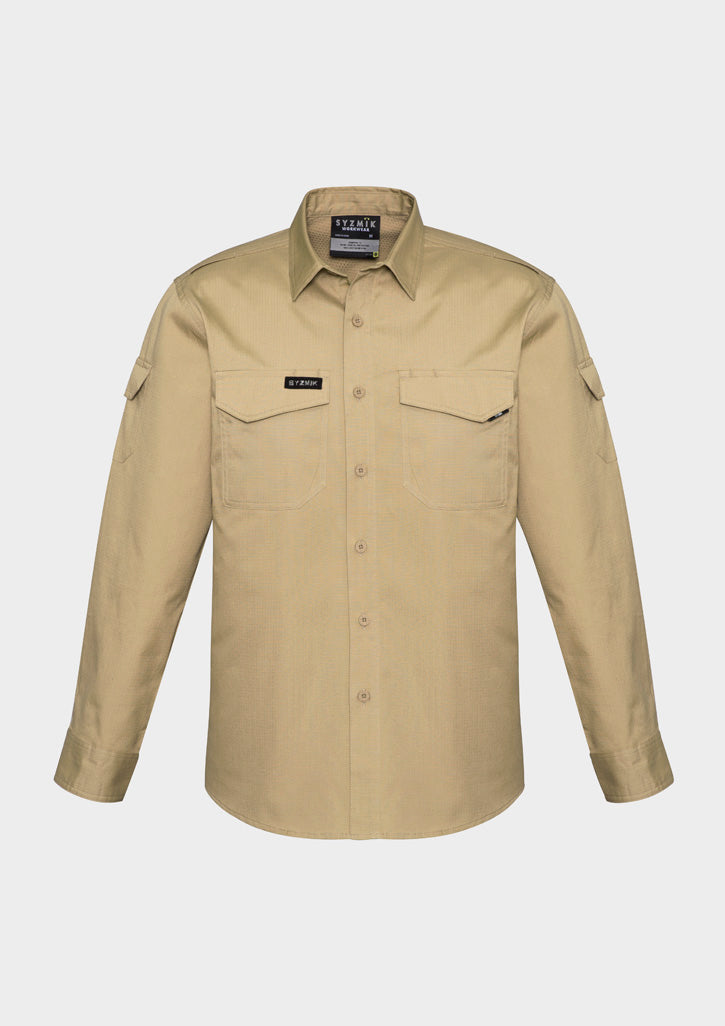 Syzmik Mens Rugged Cooling Long Sleeve Shirt ZW400