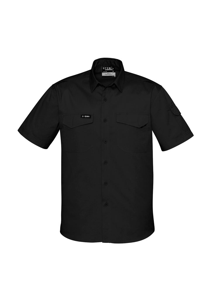 Syzmik Mens Rugged Cooling Short Sleeve Shirt ZW405