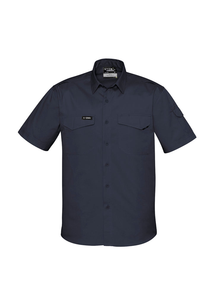 Syzmik Mens Rugged Cooling Short Sleeve Shirt ZW405