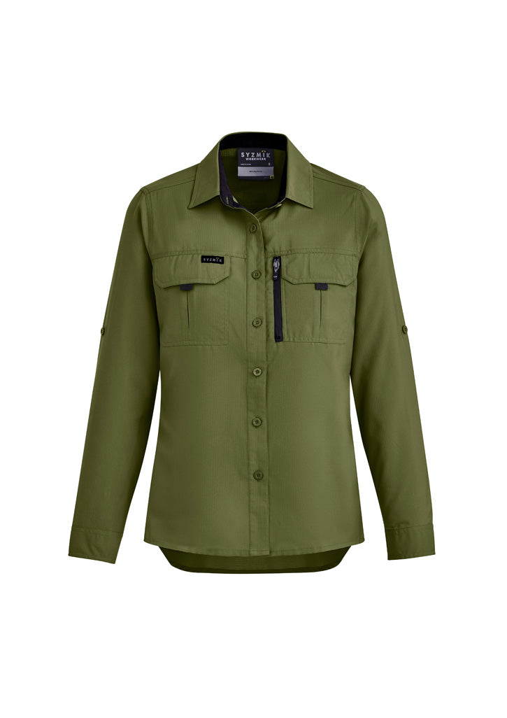 Syzmik Womens Outdoor Long Sleeve Shirt ZW760
