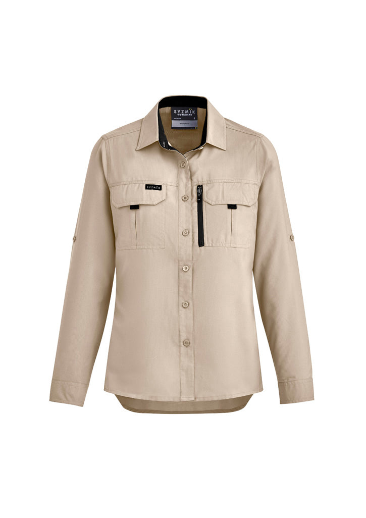Syzmik Womens Outdoor Long Sleeve Shirt ZW760