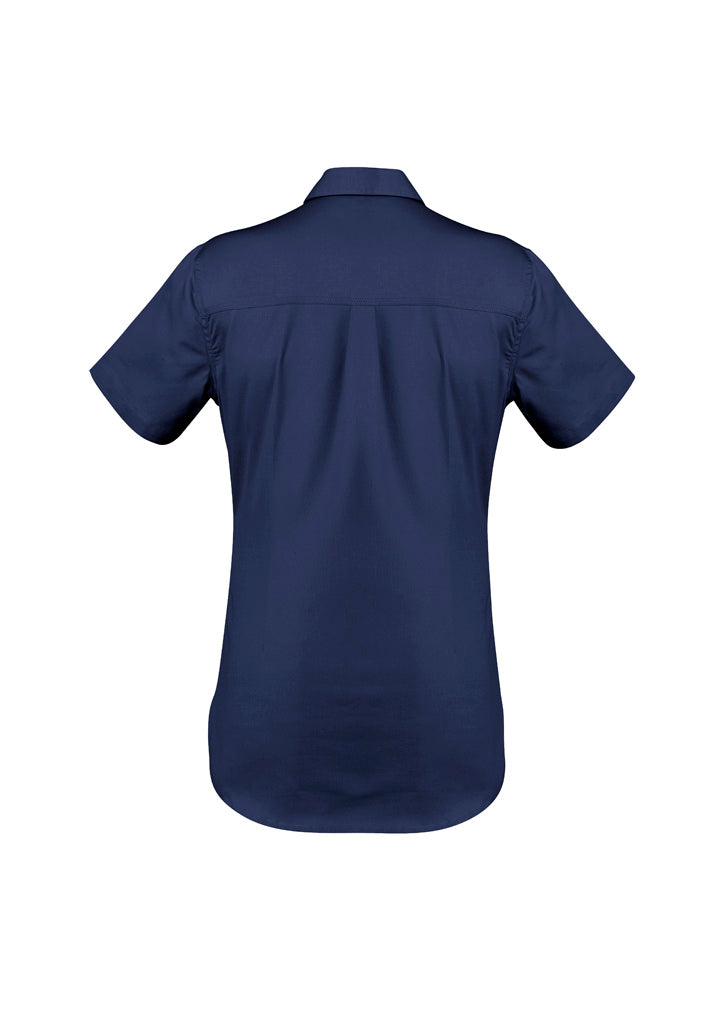 Syzmik Womens Lightweight Tradie Short Sleeve Shirt ZWL120