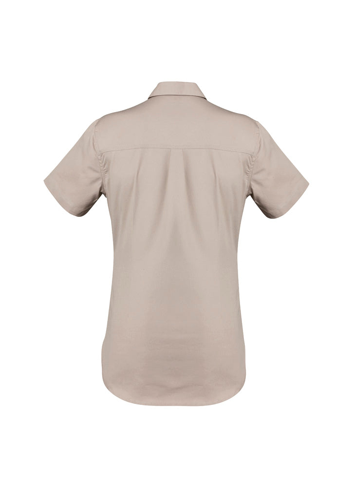 Syzmik Womens Lightweight Tradie Short Sleeve Shirt ZWL120