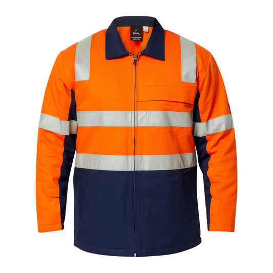 HI VIS QUILTED JKT W/TAPE