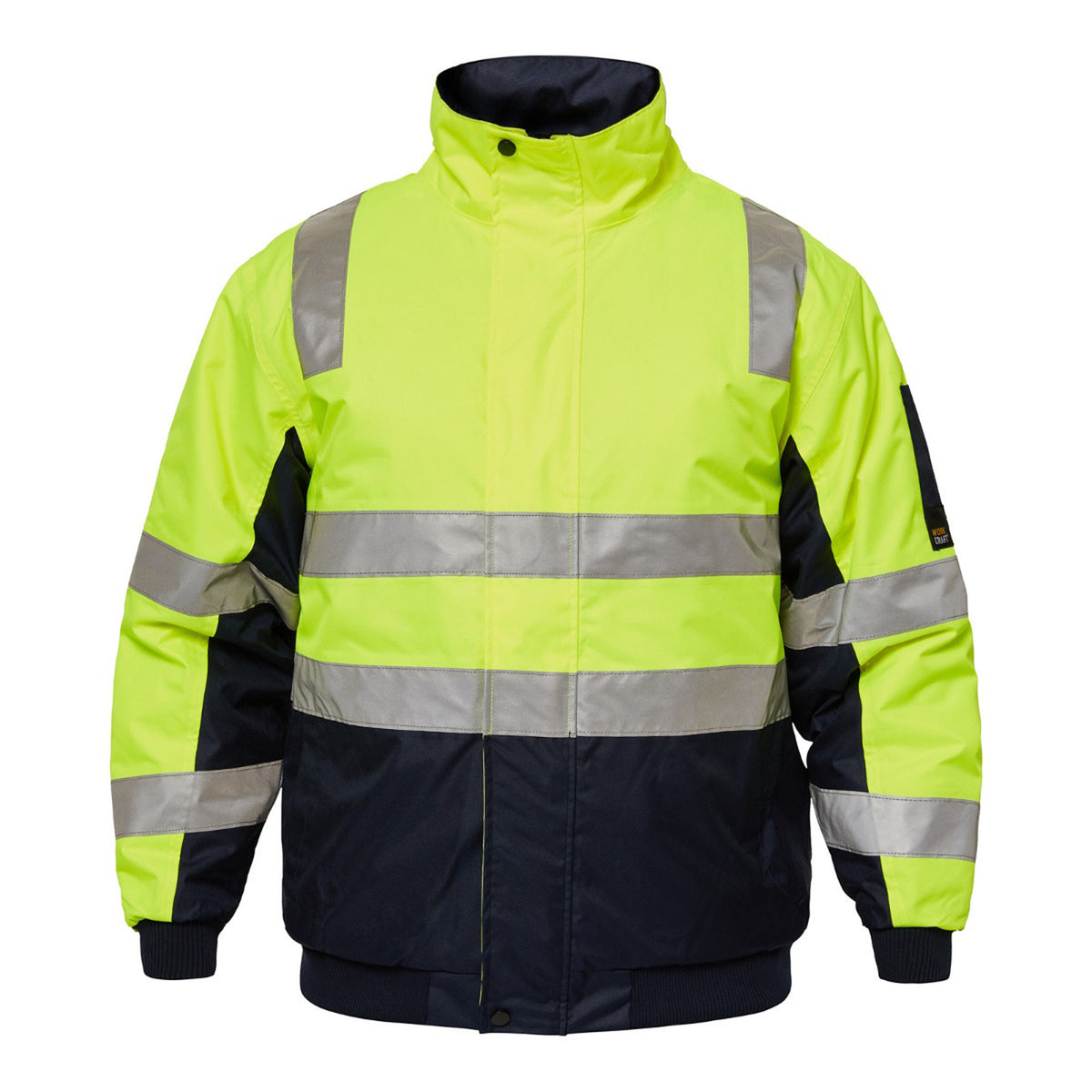 WORKCRAFT TWO TONE BOMBE JKT W/TAPE WW9011